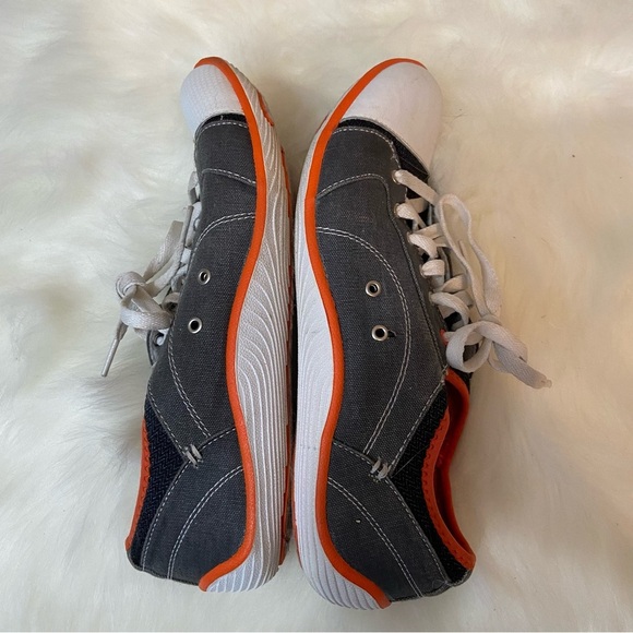 Dr. Scholl’s women’s Jamie lace up navy & orange in size 10 - Picture 7 of 12